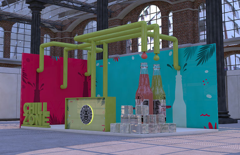 Afro Chill Exhibition Booth