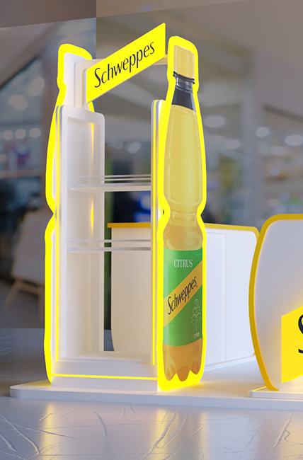 Schweppes Exhibition Stand